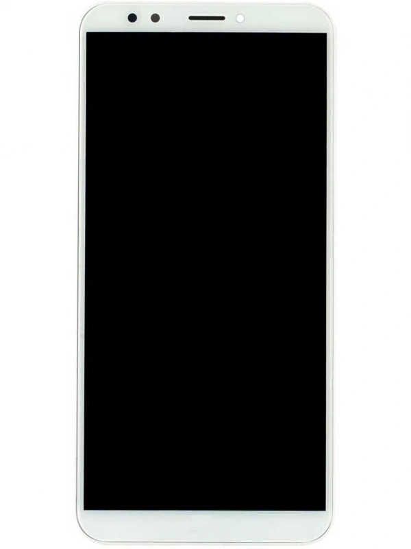 Huawei Uyumlu Y7 Prime 2018 Lcd Ekran Beyaz Çıtalı