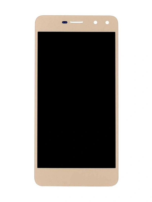 Huawei Uyumlu Y6 2017 Lcd Ekran Gold Çıtasız