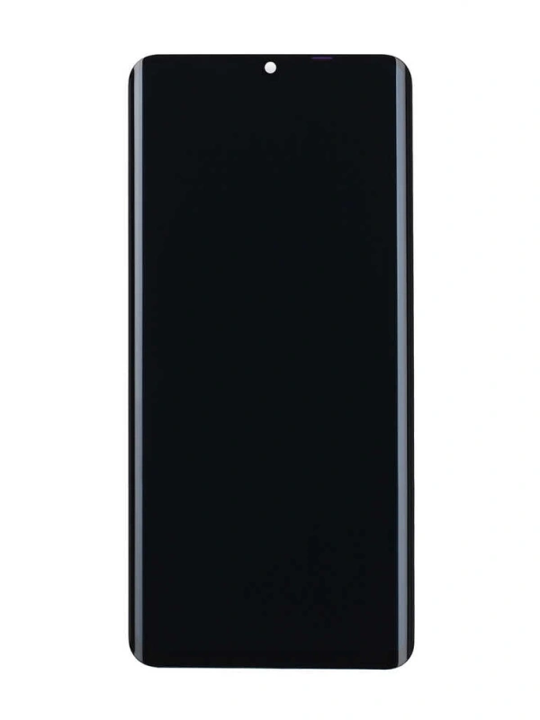 Huawei Uyumlu P30 Pro Lcd Ekran Siyah Çıtasız Oled