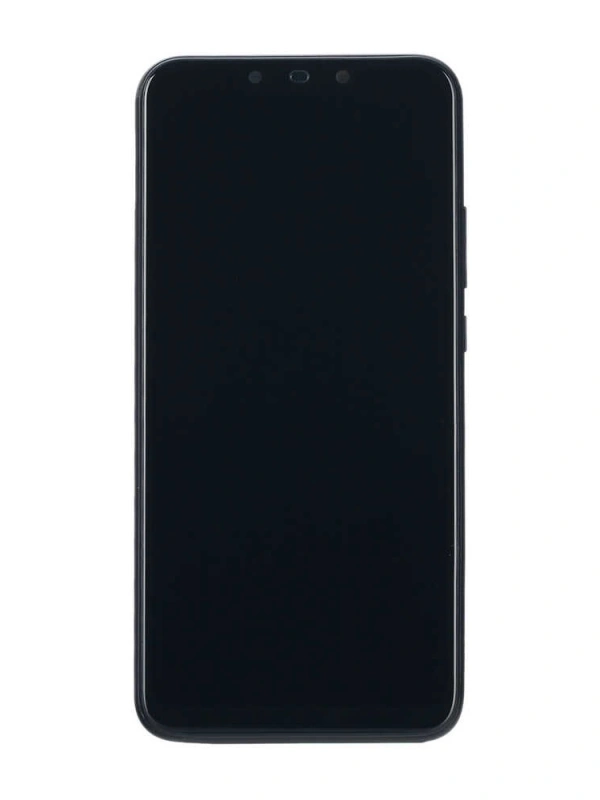 Huawei Uyumlu P Smart Plus 2019 Lcd Ekran Siyah Çıtalı