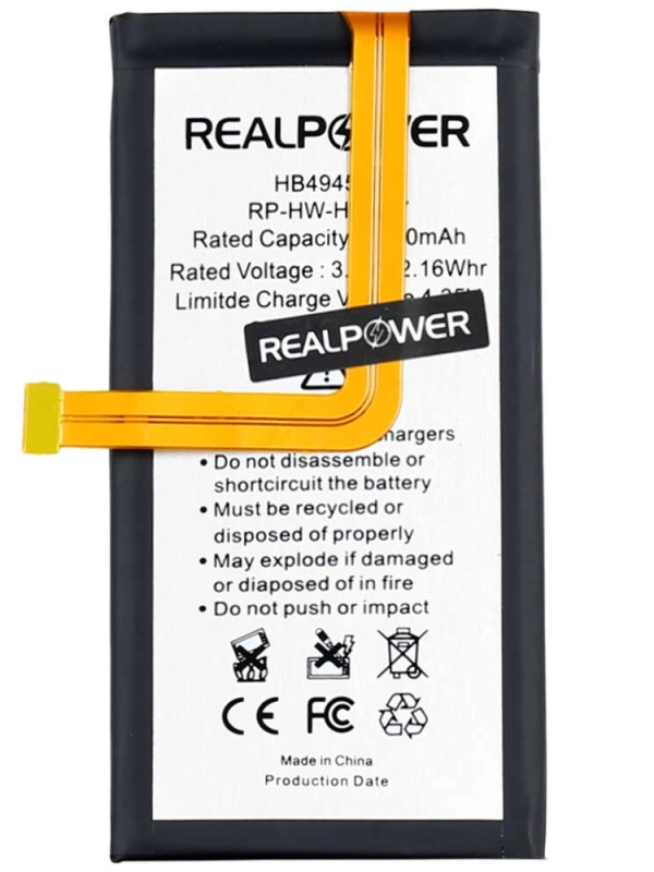 RealPower Huawei Uyumlu Honor 7 Batarya 3200mAh Li-Polymer Uzun Ömürlü Pil