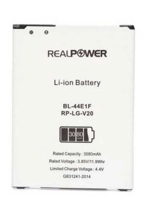 RealPower Lg Uyumlu Stylus 3 M400 Batarya Li-Polymer Uzun Ömürlü Pil