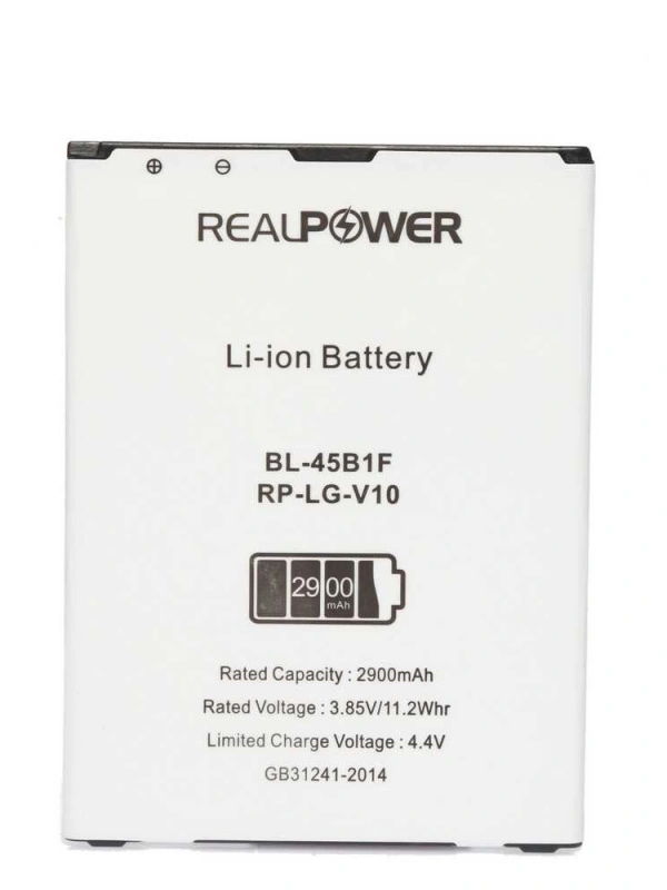 RealPower Lg Uyumlu V10 H960 Batarya Li-Polymer Uzun Ömürlü Pil