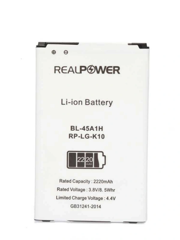 RealPower Lg Uyumlu K10 K430 Batarya 2220mAh Li-Polymer Uzun Ömürlü Pil