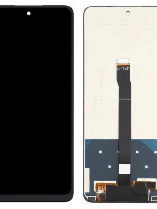 Huawei Uyumlu P Smart 2021 Lcd Ekran Siyah Çıtasız