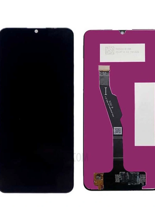 Huawei Uyumlu Y6p Lcd Ekran Siyah Çıtasız