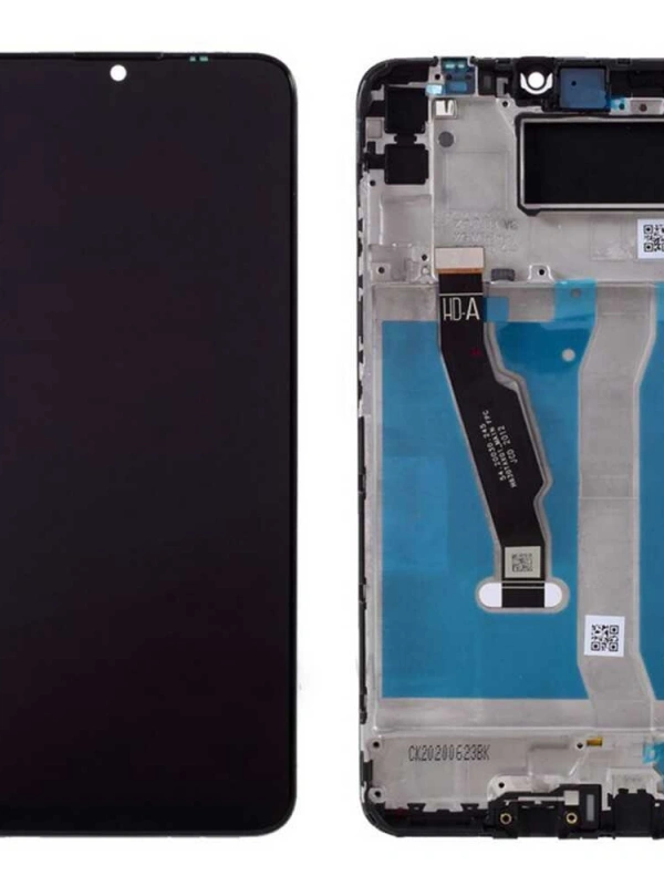 Huawei Uyumlu Y6p Lcd Ekran Siyah Çıtalı