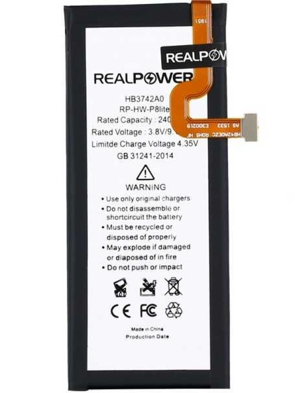 RealPower Huawei Uyumlu 5S Batarya 2400mAh Li-Polymer Uzun Ömürlü Pil