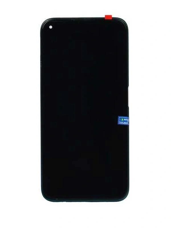 Huawei Uyumlu P40 Lite Lcd Ekran Yeşil Çıtalı