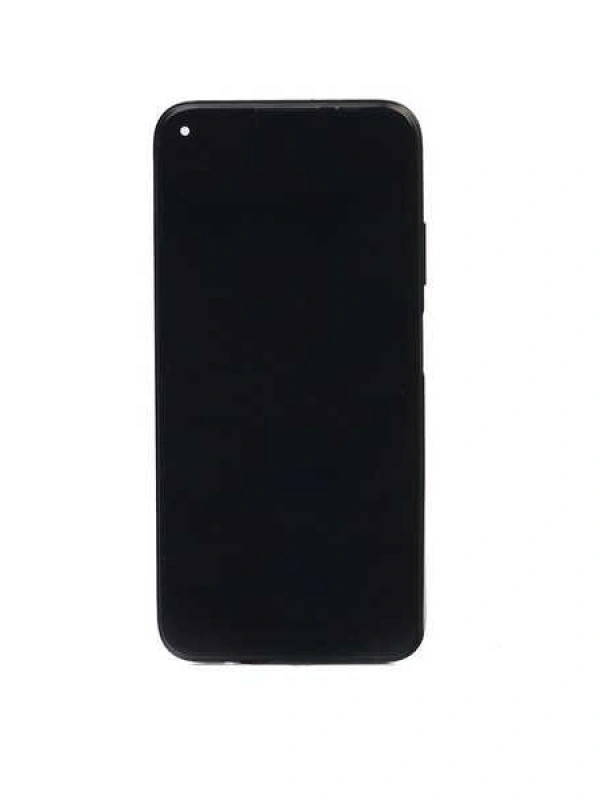 Huawei Uyumlu P40 Lite Lcd Ekran Siyah Çıtalı Servis