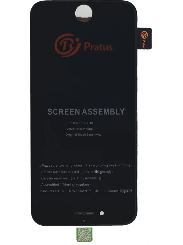 Pratus Apple Uyumlu iPhone 7 Lcd Ekran Siyah
