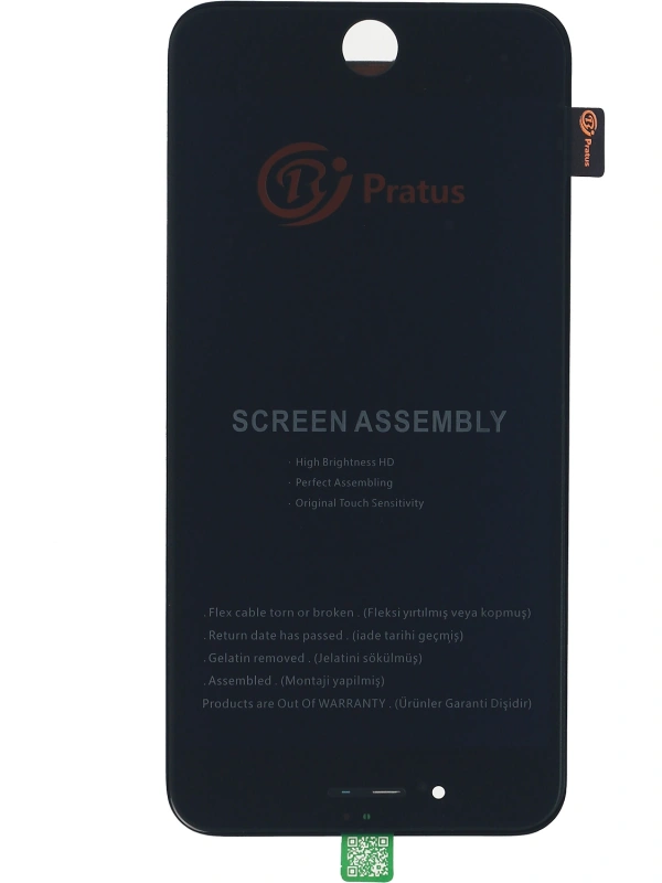 Pratus Apple Uyumlu iPhone 8 Plus Lcd Ekran Siyah