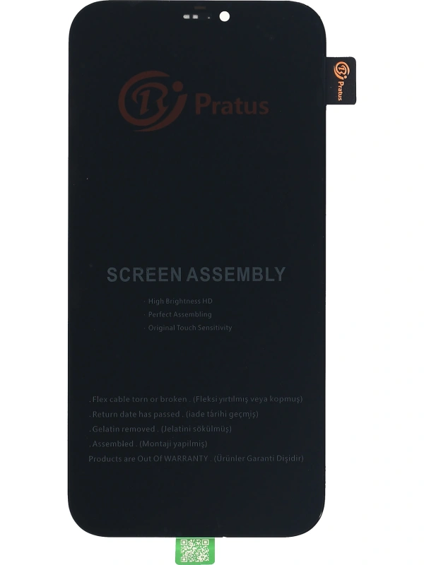 Pratus Apple Uyumlu iPhone 12 Pro Lcd Ekran