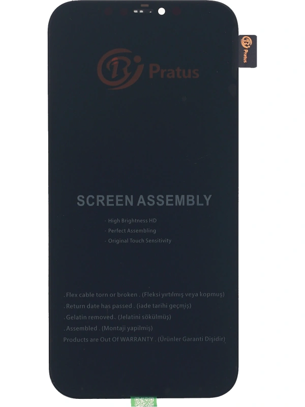 Pratus Apple Uyumlu iPhone 12 Pro Max Lcd Ekran