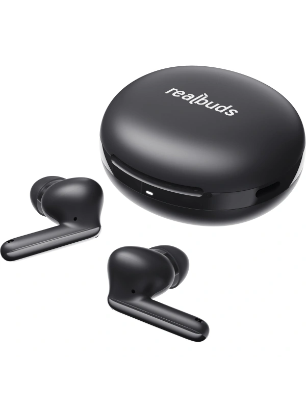 Realpower RealBuds Core Neo Bluetooth Kulak İçi Kulaklık ANC Gürültü Önleyici Dokunmatik Kontrol HD Mikrofonlu Type-C Hızlı Şarjlı Siyah EP-ANC09BK