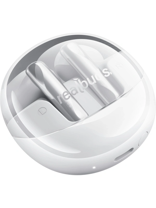 Realpower RealBuds Folia Bluetooth Kulak İçi Kulaklık ENC Dokunmatik Kontrol HD Mikrofonlu Type-C Hızlı Şarjlı Beyaz EP-ENC32WH