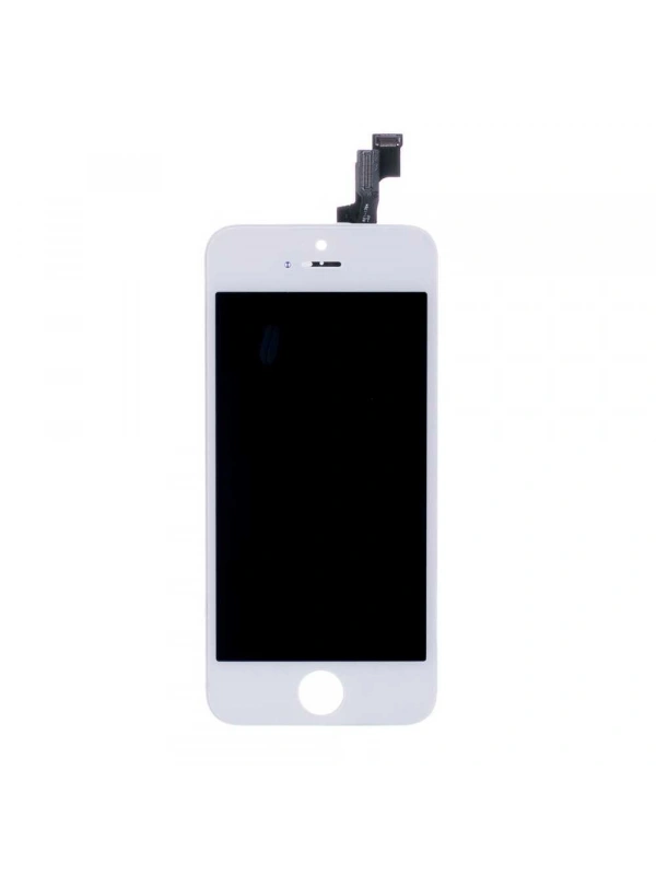 Apple Uyumlu iPhone 5s Lcd Ekran Beyaz A Kalite