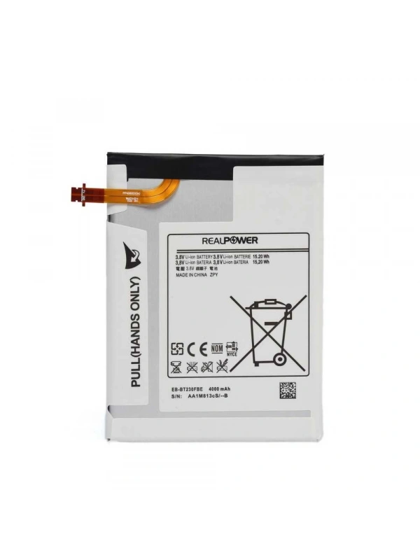 RealPower Samsung Uyumlu Galaxy Tab 4 T230 T231 Batarya 4000mAh Li-Polymer Uzun Ömürlü Pil