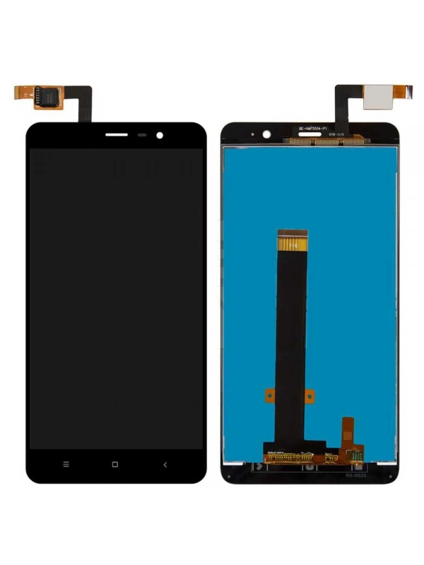 Xiaomi Uyumlu Redmi Note 3 Lcd Ekran Siyah Çıtasız