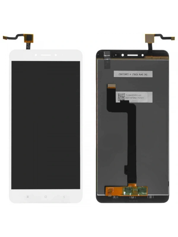 Xiaomi Uyumlu Mi Max 2 Lcd Ekran Beyaz Çıtasız