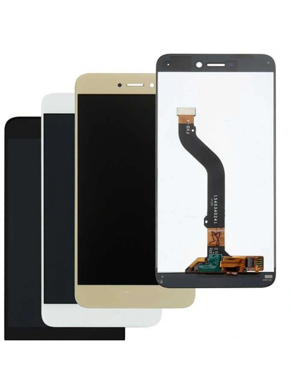 Huawei Uyumlu P9 Lite 2017 Lcd Ekran Beyaz Çıtasız