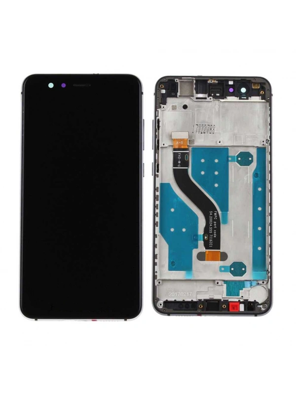 Huawei Uyumlu P10 Lite Lcd Ekran Siyah Çıtalı