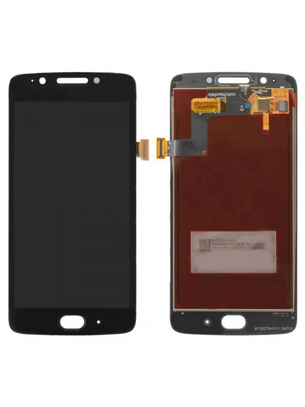 Motorola Uyumlu XT1676 Moto G5 Lcd Ekran Siyah Çıtasız