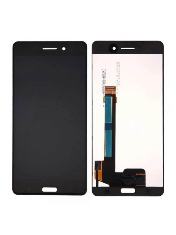 Nokia Uyumlu 6 Lcd Ekran Siyah Çıtasız