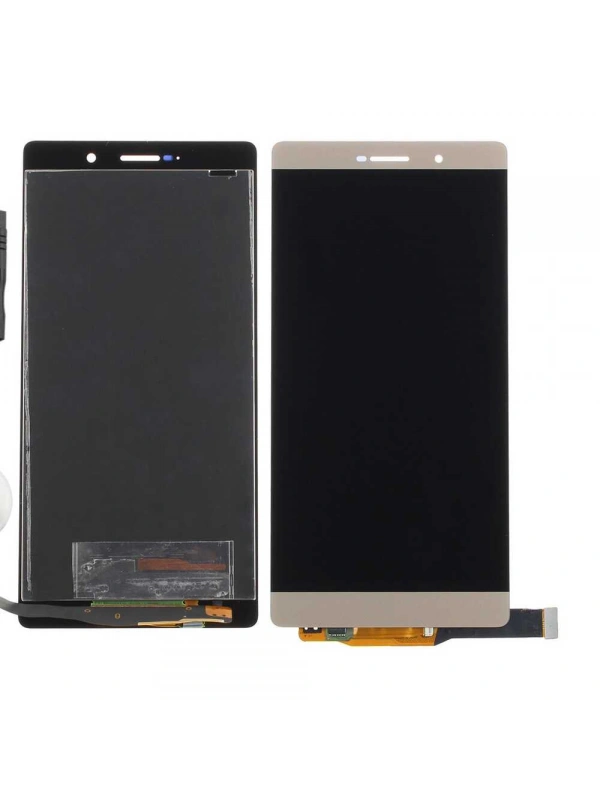 Huawei Uyumlu P8 Max Lcd Ekran Gold Çıtasız