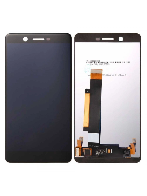 Nokia Uyumlu 7 Lcd Ekran Siyah Çıtasız