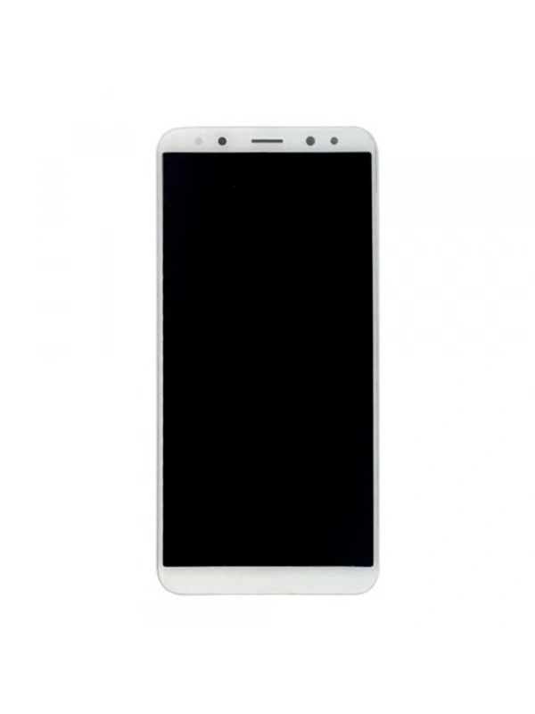 Huawei Uyumlu Mate 10 Lite Lcd Ekran Beyaz Çıtalı