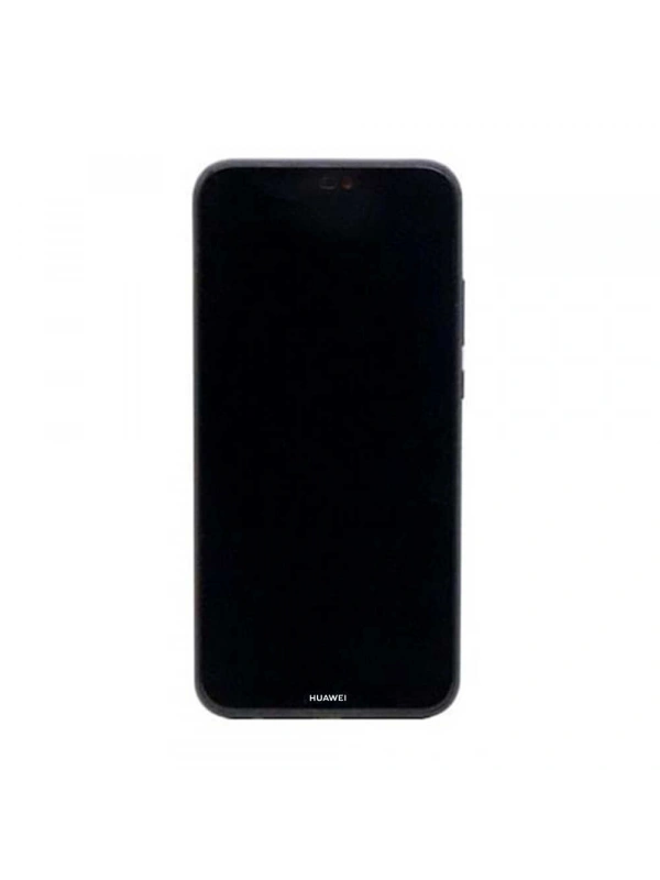 Huawei Uyumlu P20 lite Lcd Ekran Siyah Çıtalı