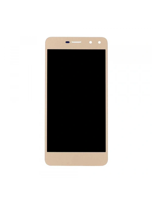Huawei Uyumlu Y6 2017 Lcd Ekran Gold Çıtasız