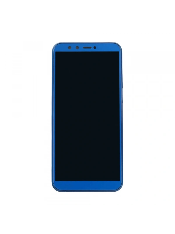 Huawei Honor Uyumlu 9 Lite Lcd Ekran Mavi Çıtalı