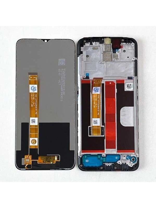 Oppo Uyumlu A9 2020 Lcd Ekran Siyah Çıtasız