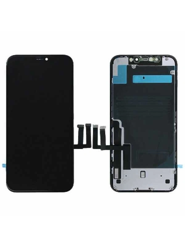 Apple Uyumlu iPhone 11 Lcd Ekran Siyah Tft Kalite