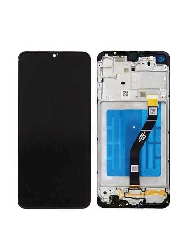 Samsung Uyumlu Galaxy A21 A215 Lcd Ekran Siyah Hk Servis Çıtalı