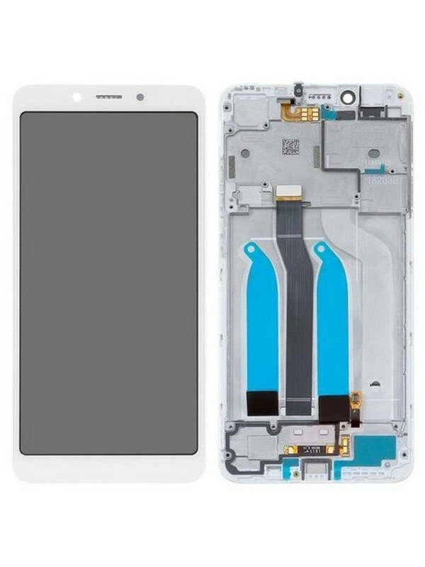 Xiaomi Uyumlu Redmi 6a Lcd Ekran Beyaz Çıtalı
