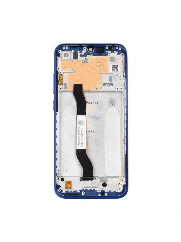 Xiaomi Uyumlu Redmi Note 8 Lcd Ekran Mavi Çıtalı