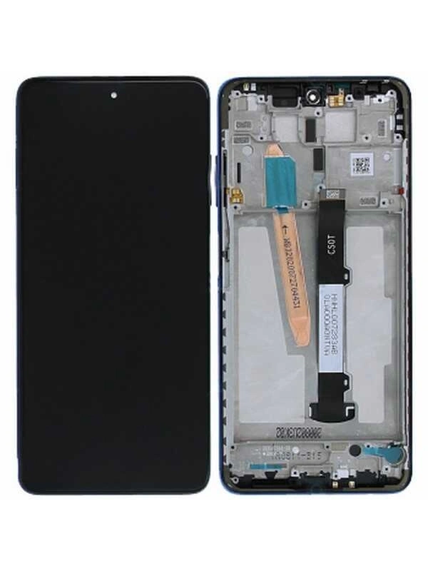 Xiaomi Uyumlu poco X3 Lcd Ekran Mavi Çıtalı Servis