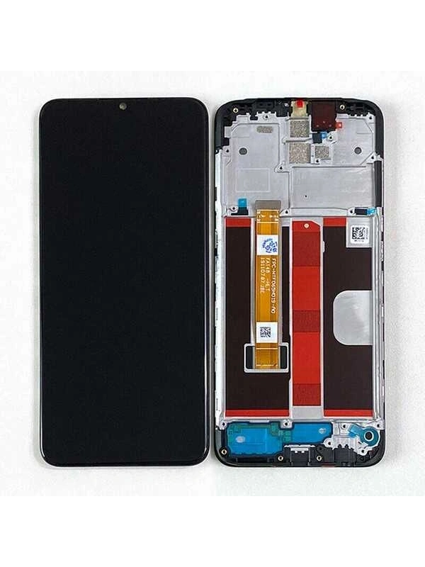 Oppo Uyumlu Cph1931 A5 2020 Lcd Ekran Siyah Çıtalı