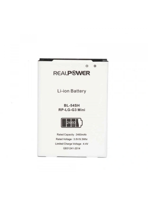 RealPower Lg Uyumlu G3 Mini D723 Batarya Li-Polymer Uzun Ömürlü Pil