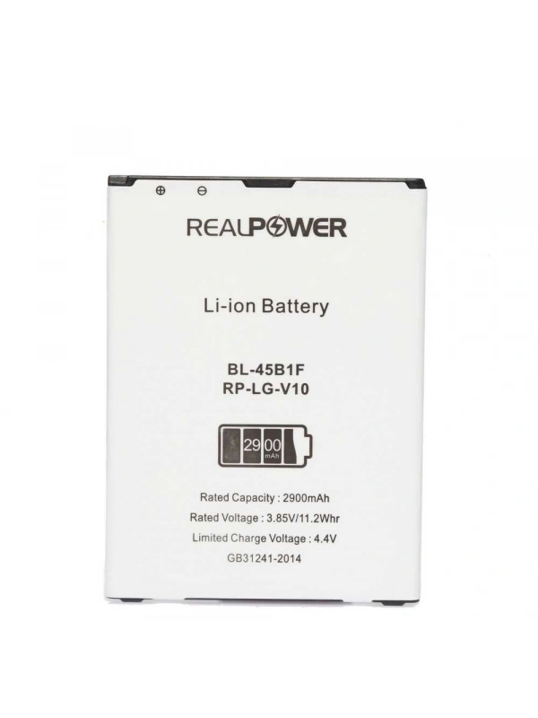 RealPower Lg Uyumlu V10 H960 Batarya Li-Polymer Uzun Ömürlü Pil