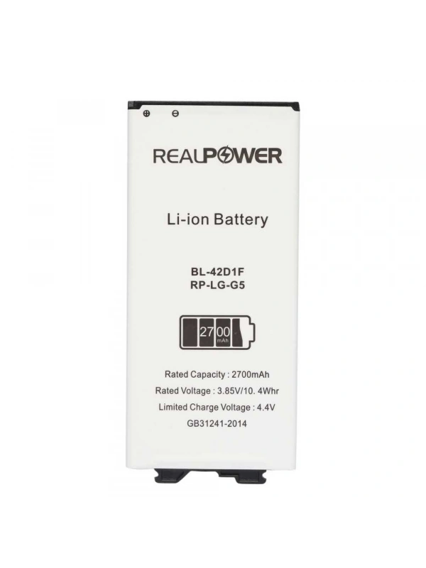 RealPower Lg Uyumlu G5 H850 Batarya Li-Polymer Uzun Ömürlü Pil