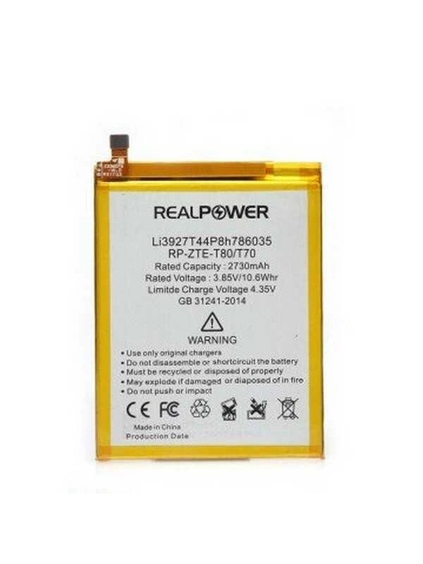 RealPower Turkcell Uyumlu T70 Batarya 2730mAh Li-Polymer Uzun Ömürlü Pil