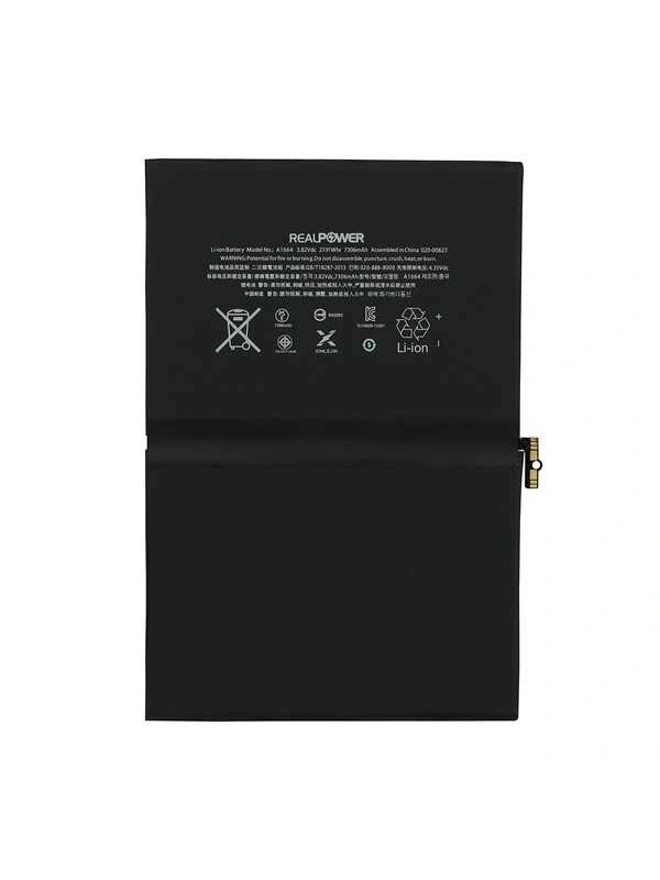RealPower Apple Uyumlu iPad Pro 9.7 A1673 A1674 Batarya 7306mAh Tablet Bataryası Pil