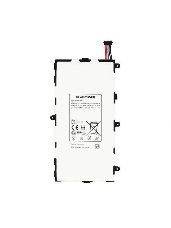 RealPower Samsung Uyumlu Galaxy Tab 3 P3210 T211 Batarya 4000mAh Li-Polymer Uzun Ömürlü Pil