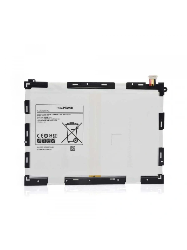 RealPower Samsung Uyumlu Galaxy Tab A 9.7 T550 T555 Batarya 6000mAh Li-Polymer Uzun Ömürlü Pil