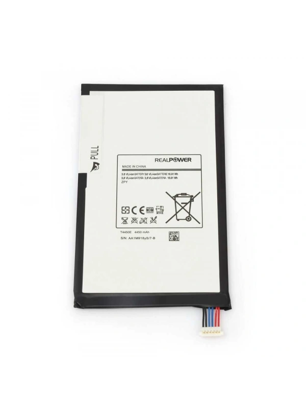 RealPower Samsung Uyumlu Galaxy Tab 3 8.0 T310 T311 T3100 T3110 Batarya 4450mAh Li-Polymer Uzun Ömürlü Pil