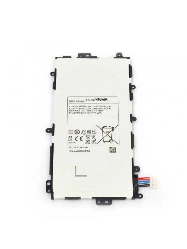 RealPower Samsung Uyumlu Galaxy Note 8.0 N5110 Batarya 4600mAh Li-Polymer Uzun Ömürlü Pil